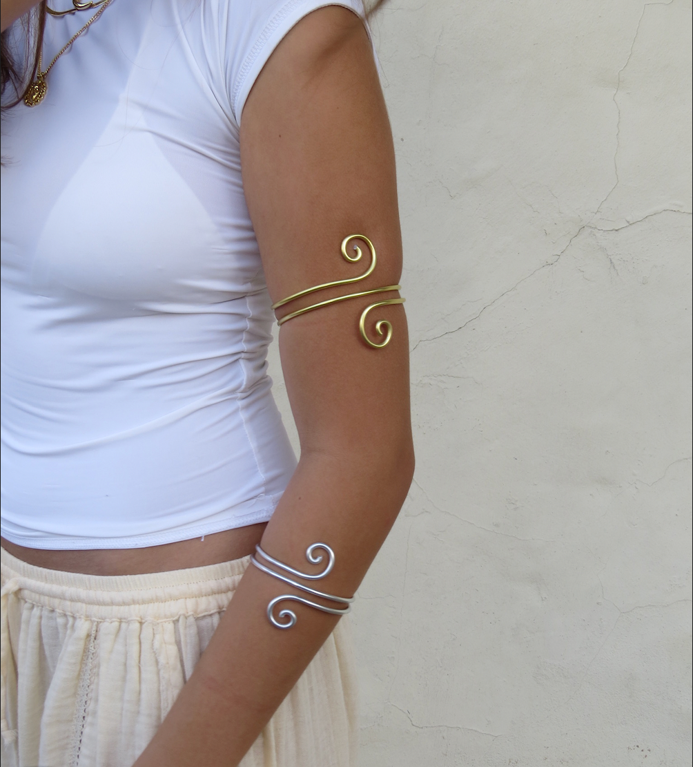 Spiral Arm Cuff – Ilán Jewelry