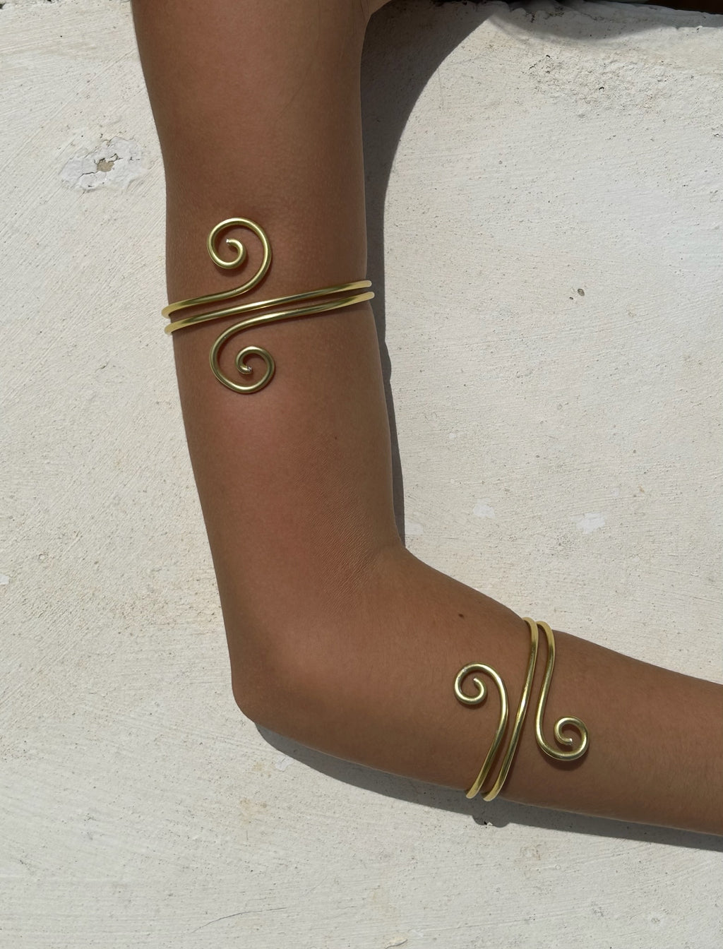 Mini Spiral Arm Cuff (forearm)