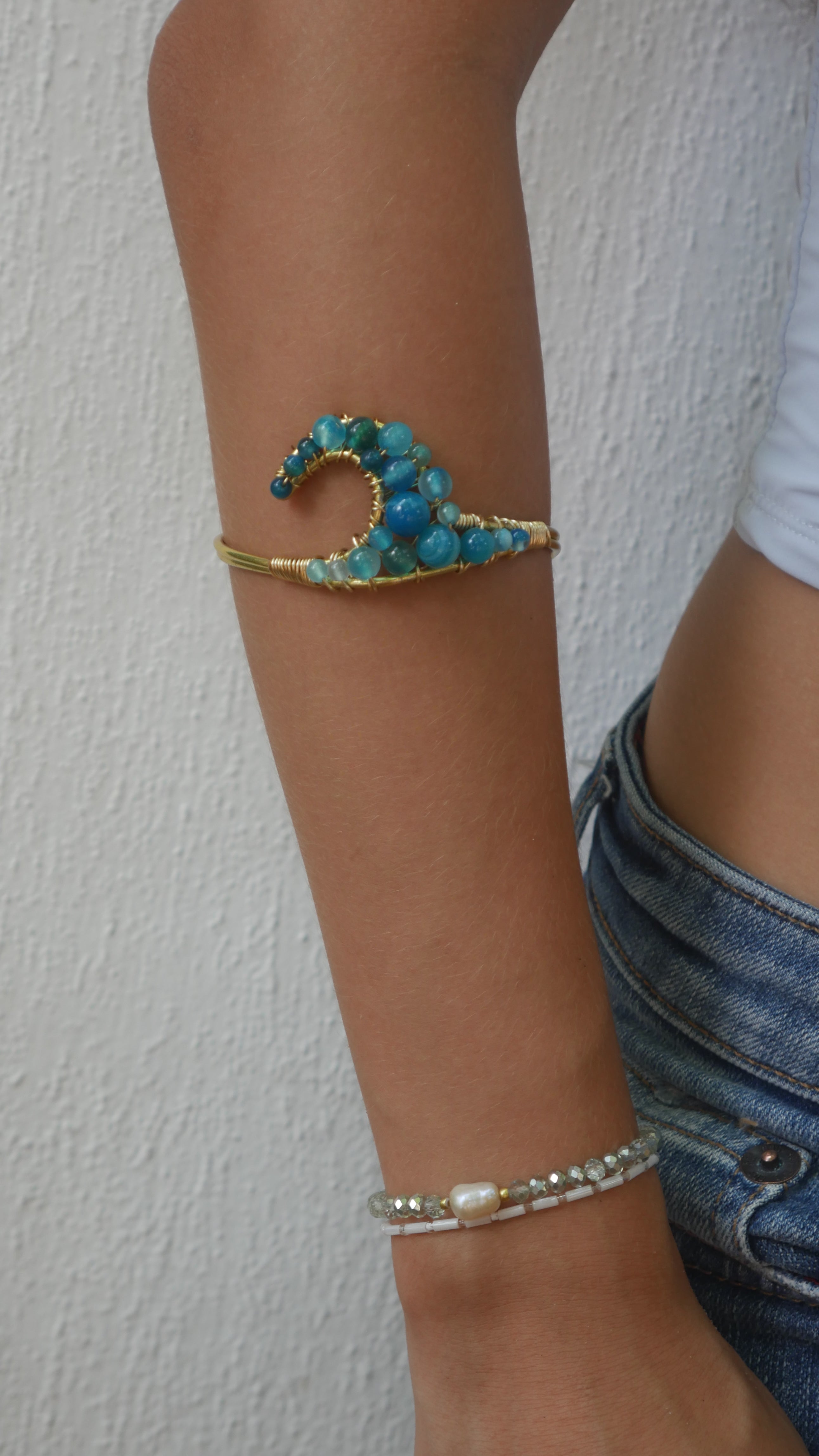 Mar Azul Cuff