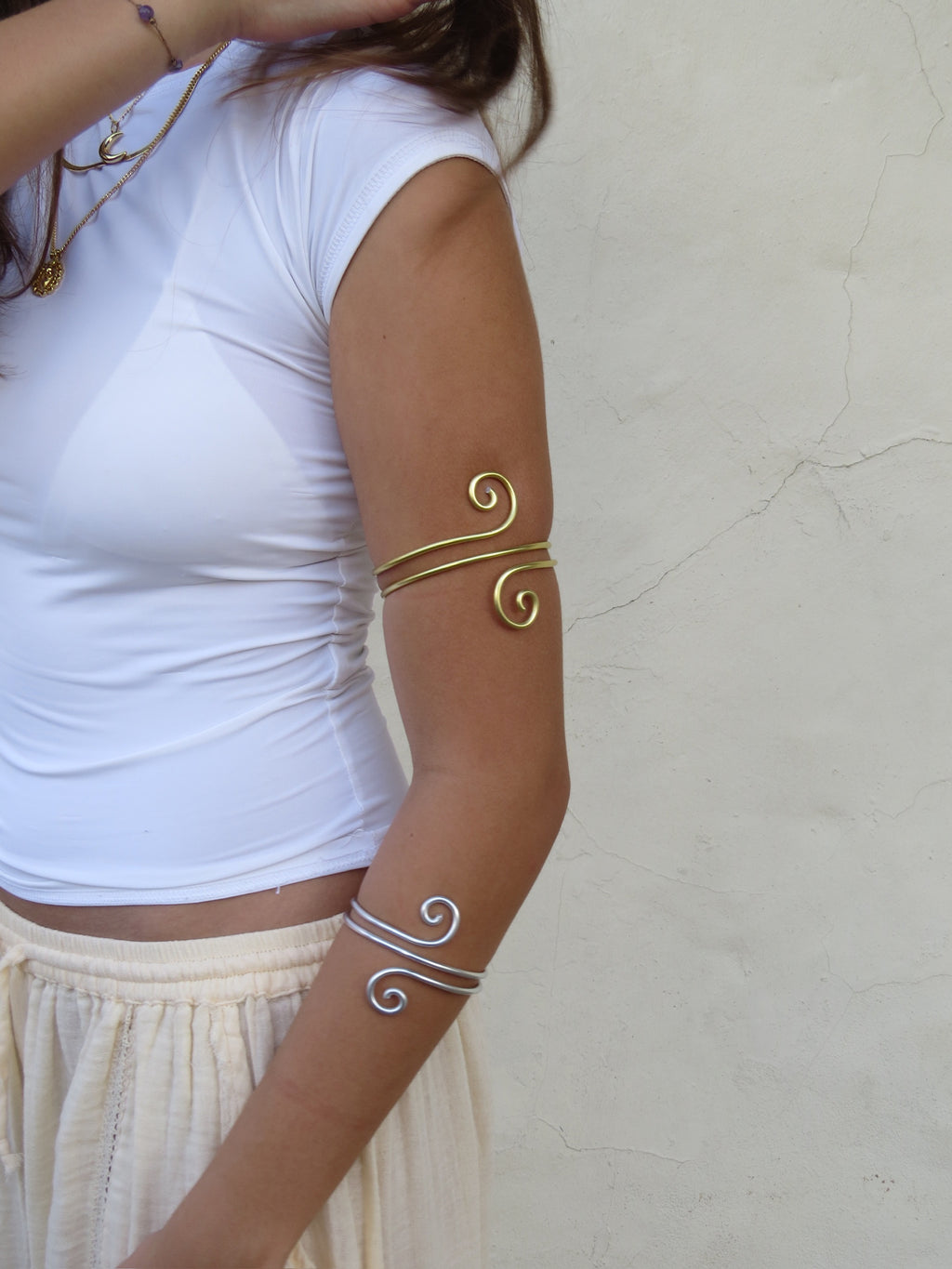 Mini Spiral Arm Cuff (forearm)