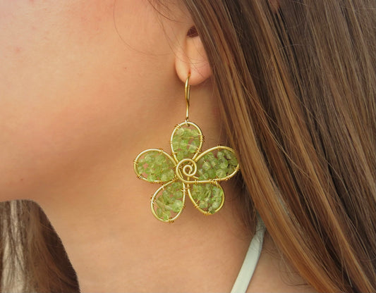 Flora Verde Earrings