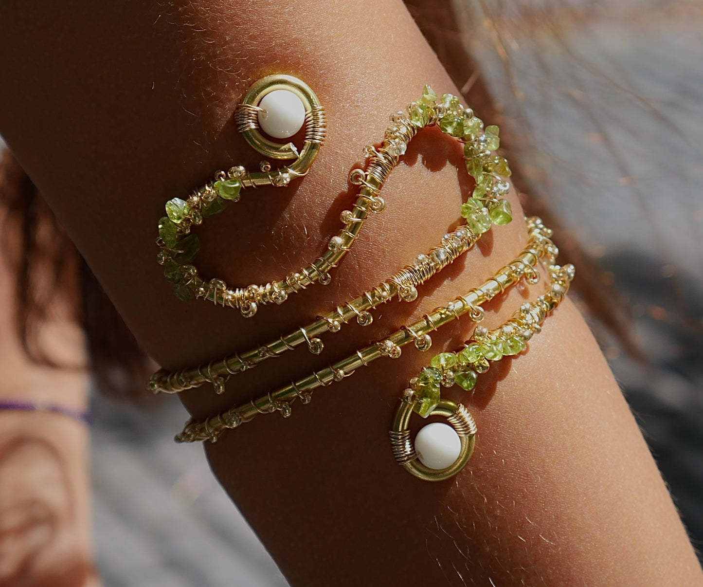 Peridot Cuff